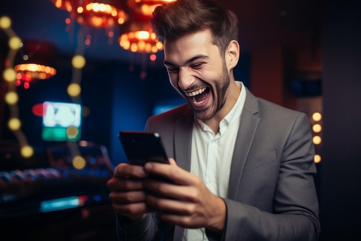 Tampilan obrolan dealer di meja Evolution Gaming blackjack pelangislot dalam bahasa Indonesia